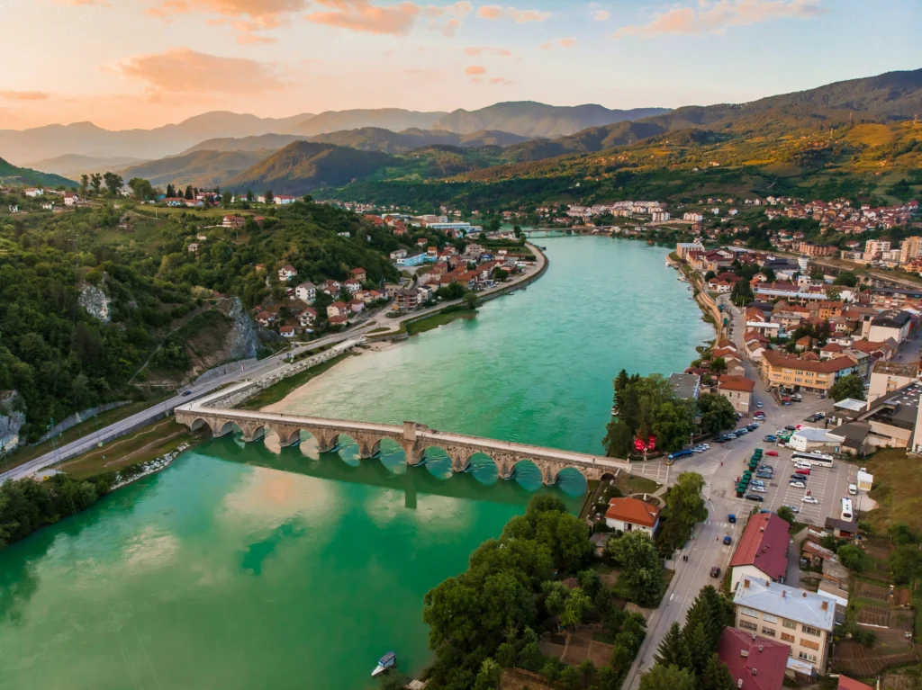 Stari Most bridge in Mostar, Bosnia and Herzegovina