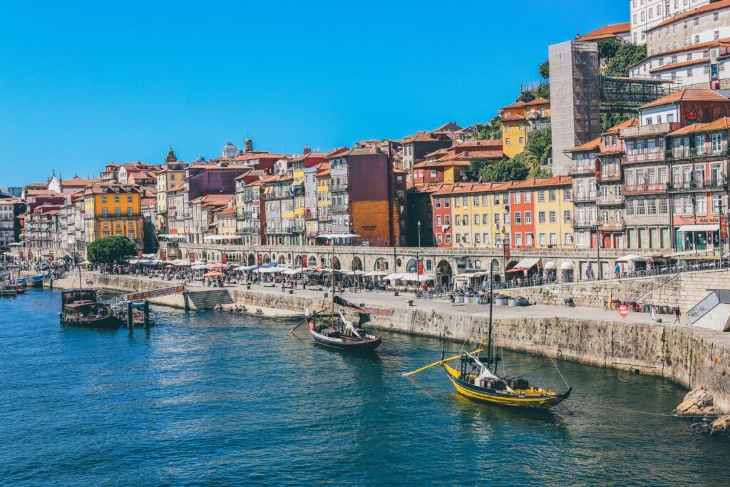 Porto riverfront, the cheapest option in Western Europe